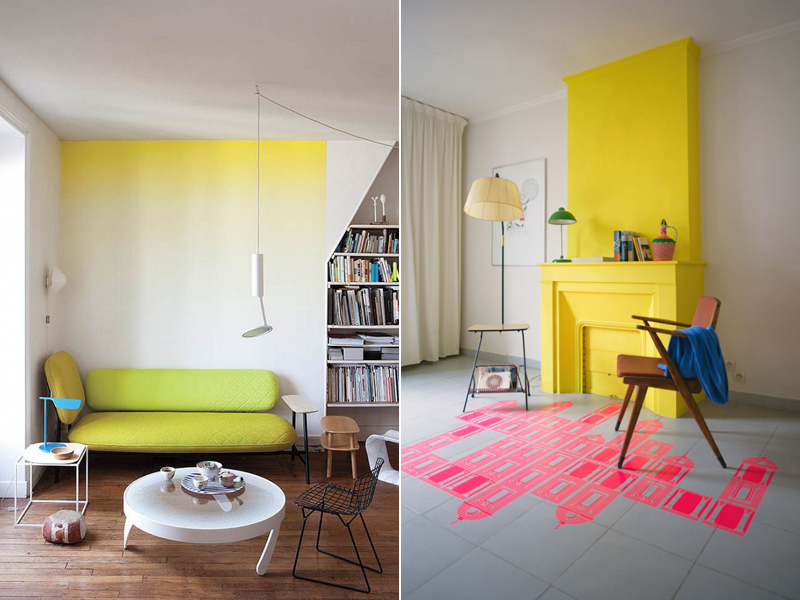 Welke kleur op de muur: slaapkamer muur kleur consenza for. Interieur kleurrijk woonkamer